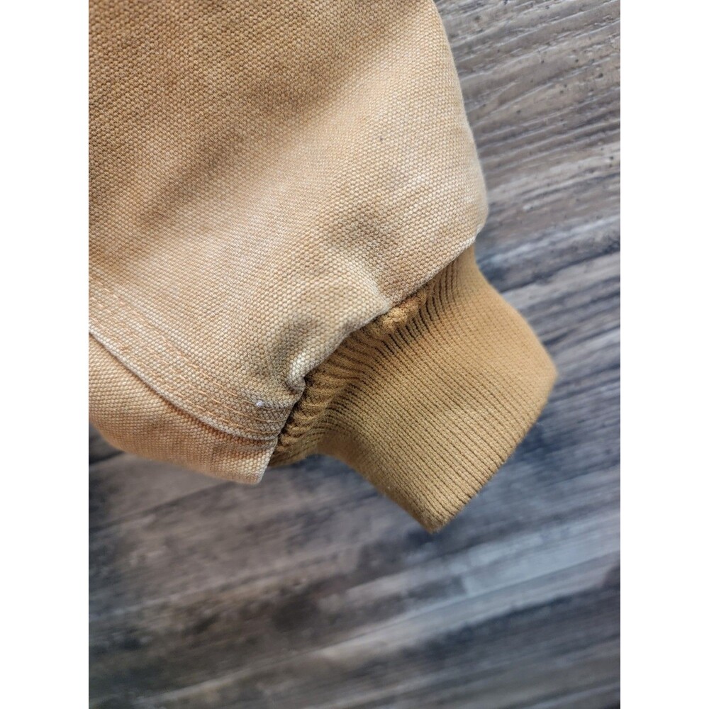 Carhartt Women's Brown Hooded Full Zip Lined Jacket Pockets L Regular WJ130 - Picture 6 of 8